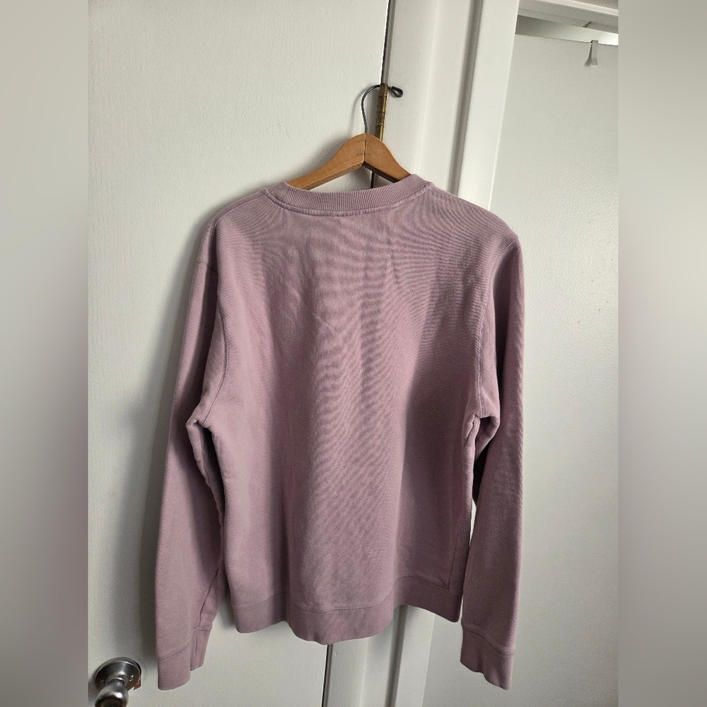 Sunspel Loopback Minimalist Cotton Sweatshirt Lil… - image 5